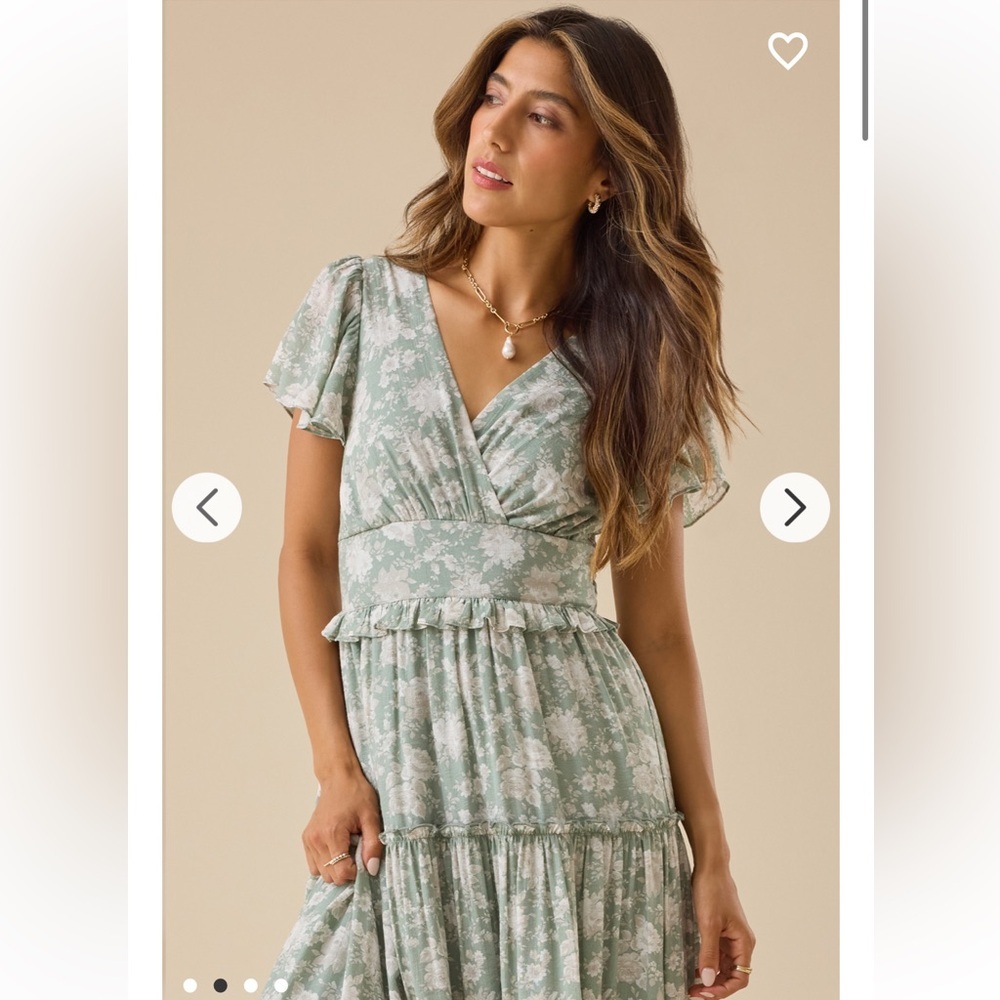 New with tags Altar’d State Brigitte Floral Maxi Dress - Picture 2 of 4